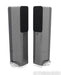 Q Acoustics Concept 500 Floorstanding Speakers; Silver & Ebony Pair (Open Box)