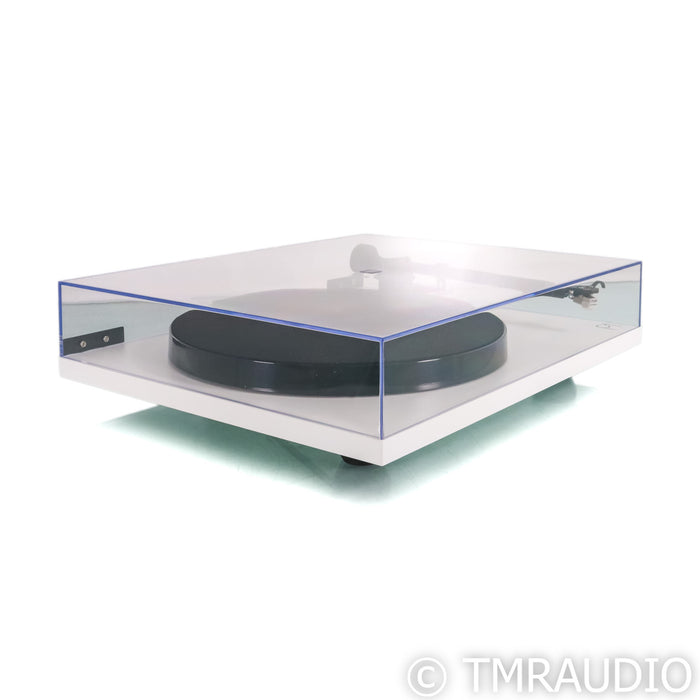 Rega Planar 1 Belt Drive Turntable; Carbon MM Cartridge; Matte White