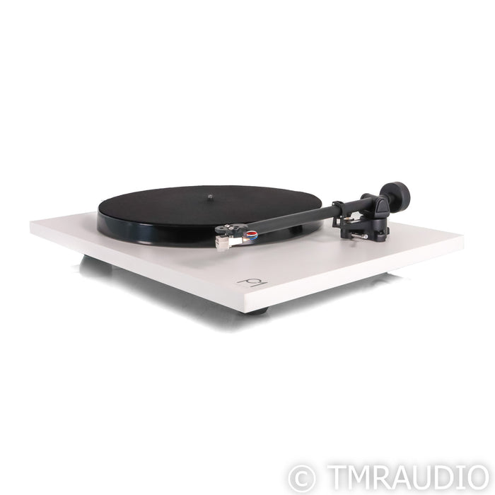 Rega Planar 1 Belt Drive Turntable; Carbon MM Cartridge; Matte White