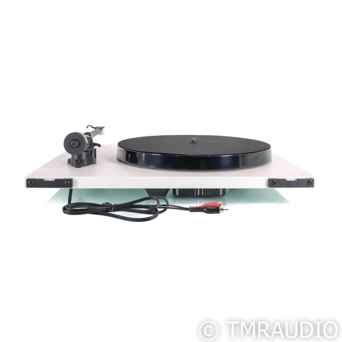 Rega Planar 1 Belt Drive Turntable; Carbon MM Cartridge; Matte White