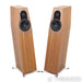 Qln Prestige Three Floorstanding Speakers; Walnut Pair