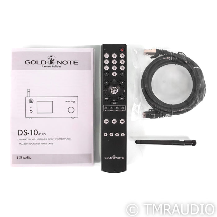 Gold Note DS-10 Plus DAC; D/A Converter; Gold
