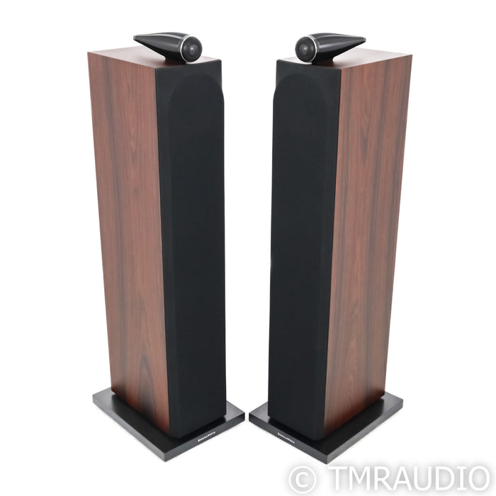 B&W 703 S3 Floorstanding Speakers; Mocha Pair