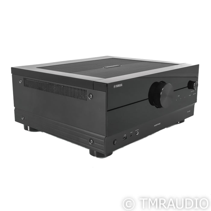 Yamaha RX-A6A 9.2 Channel Home Theater Receiver; MM Phono; Refurbished