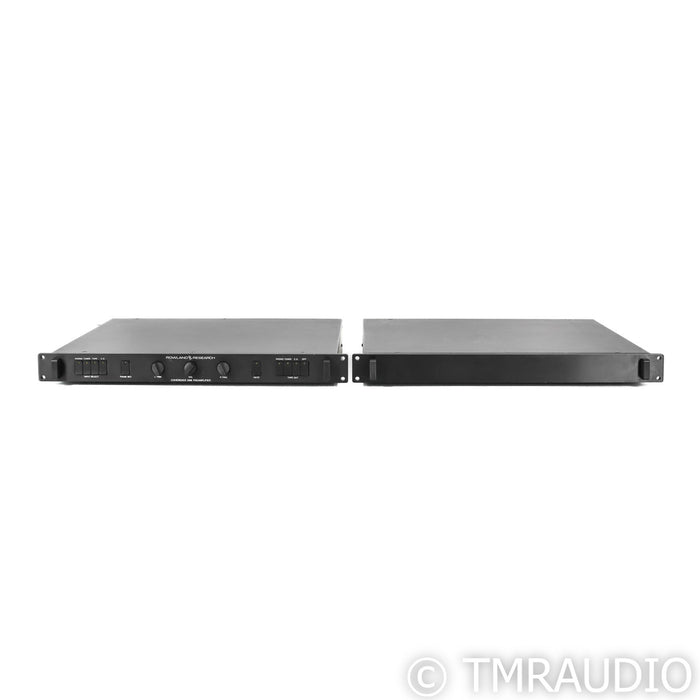 Jeff Rowland Design Coherence One Series II Stereo Preamplifier; MC Phono