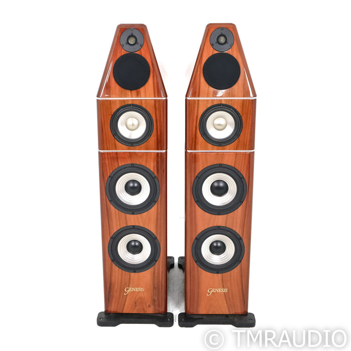 Genesis Technologies Maestro Floorstanding Speakers; Cherry Pair