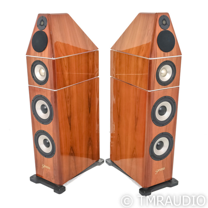 Genesis Technologies Maestro Floorstanding Speakers; Cherry Pair