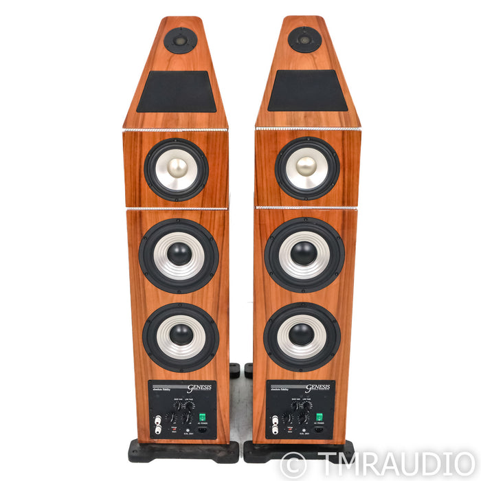 Genesis Technologies Maestro Floorstanding Speakers; Cherry Pair