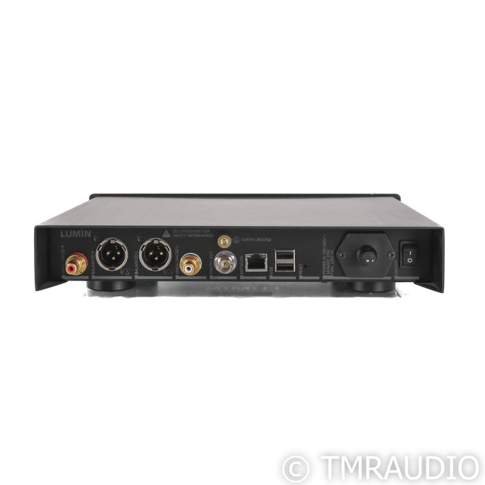Lumin D2 Network Streamer; Upgraded Sbooster Linear PSU