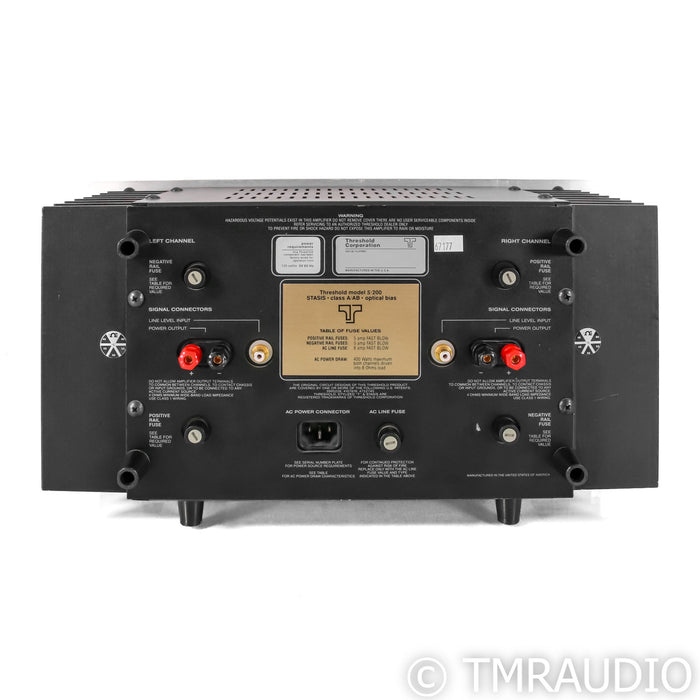 Threshold S200 Stereo Power Amplifier