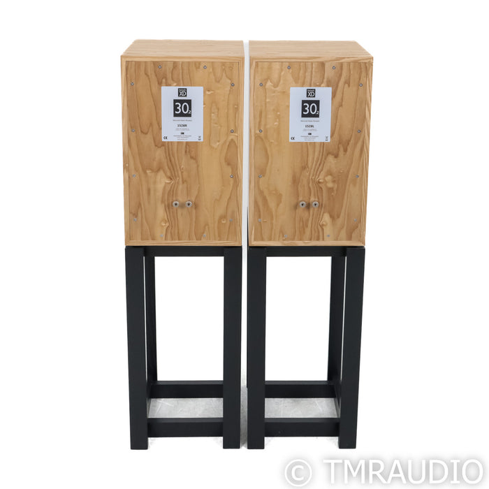 Harbeth Monitor 30.2 XD Bookshelf Speakers; Tamo Ash Pair w/ Stands