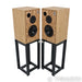 Harbeth Monitor 30.2 XD Bookshelf Speakers; Tamo Ash Pair w/ Stands