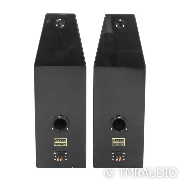 Wilson Audio Sabrina Floorstanding Speakers; Obsidian Black Pair