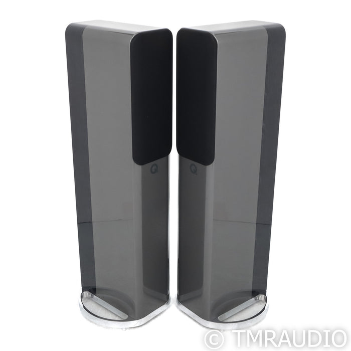 Q Acoustics Concept 500 Floorstanding Speakers; Silver Pair (Demo w/ Warranty)