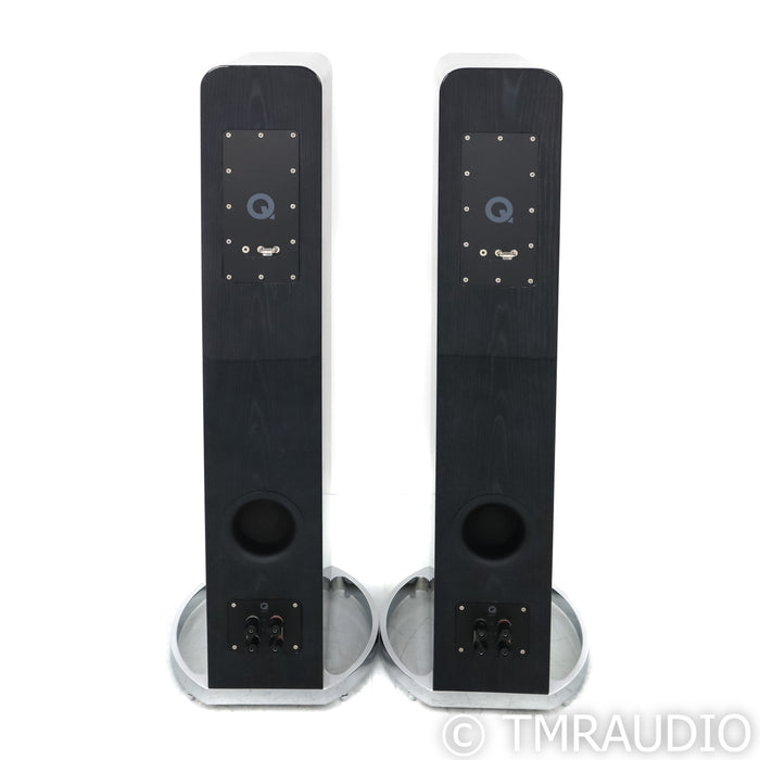 Q Acoustics Concept 500 Floorstanding Speakers; Silver Pair (Demo w/ Warranty)