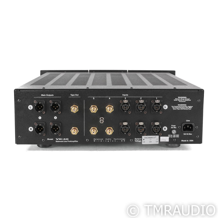 Balanced Audio Technology VK-42SE Stereo Preamplifier