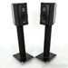 Sonus Faber Olympica I Bookshelf Speakers; Black Pair with Stands