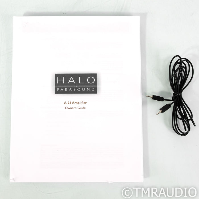 Parasound Halo A 23 Stereo Power Amplifier; Black