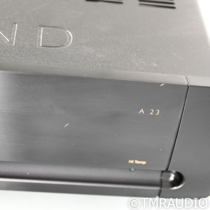 Parasound Halo A 23 Stereo Power Amplifier; Black