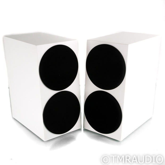 Buchardt Audio A500 Wireless Powered Bookshelf Speakers; White Pair