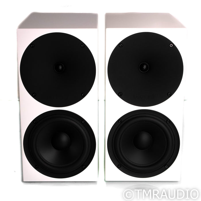 Buchardt Audio A500 Wireless Powered Bookshelf Speakers; White Pair