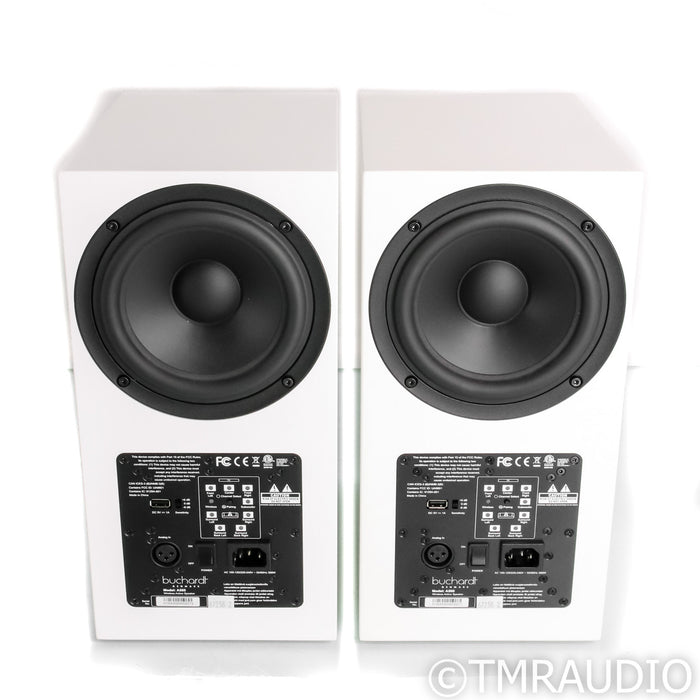Buchardt Audio A500 Wireless Powered Bookshelf Speakers; White Pair
