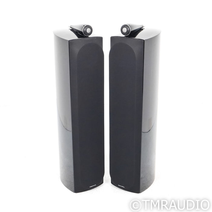 B&W 804 D3 Floorstanding Speakers; Gloss Black Pair