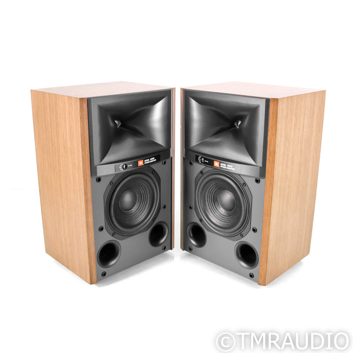 JBL James Lansing 4309 Bookshelf Speakers; Walnut Pair