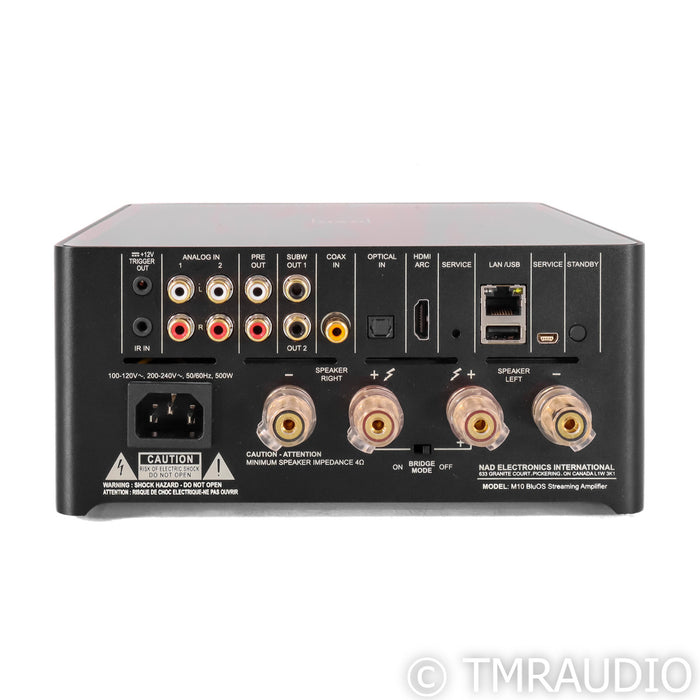 NAD Electronics M10 BluOS Stereo Streaming Integrated Amplifier