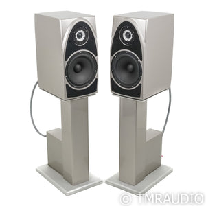 Wilson Audio Duette Bookshelf Speakers; Desert Silver Pair with Stands