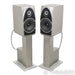Wilson Audio Duette Bookshelf Speakers; Desert Silver Pair with Stands