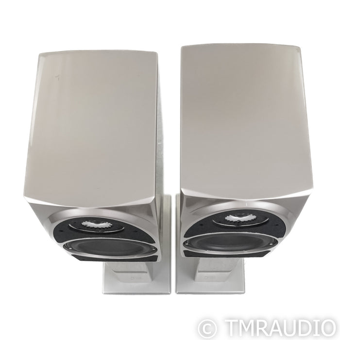 Wilson Audio Duette Bookshelf Speakers; Desert Silver Pair with Stands