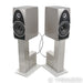 Wilson Audio Duette Bookshelf Speakers; Desert Silver Pair with Stands