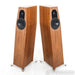 Qln Prestige Three Floorstanding Speakers; Walnut Pair