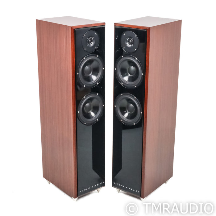 Devore Fidelity Gibbon Super Nine Floorstanding Speakers; Walnut Pair