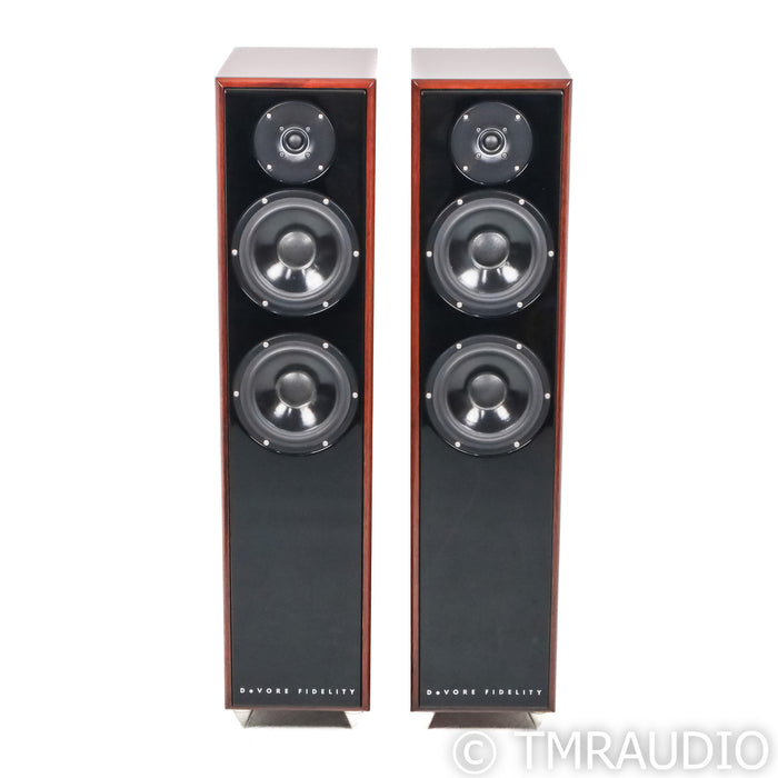 Devore Fidelity Gibbon Super Nine Floorstanding Speakers; Walnut Pair