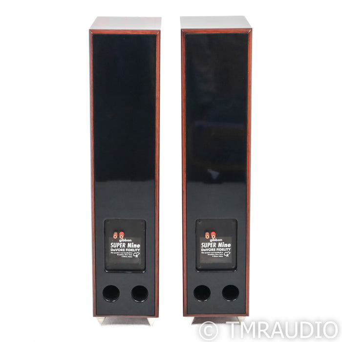 Devore Fidelity Gibbon Super Nine Floorstanding Speakers; Walnut Pair