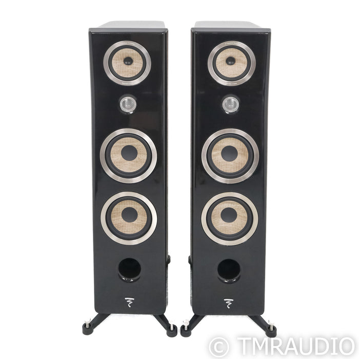 Focal Kanta No. 3 Floorstanding Speakers; Black & Walnut Pair (Used)