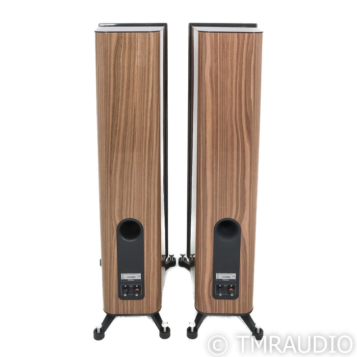 Focal Kanta No. 3 Floorstanding Speakers; Black & Walnut Pair (Used)