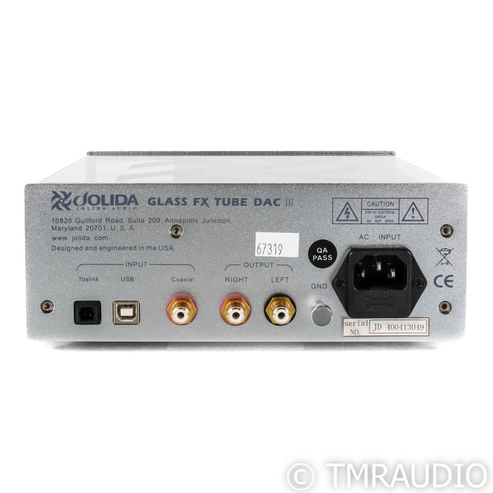 Jolida Glass FX Tube DAC III; D/A Converter