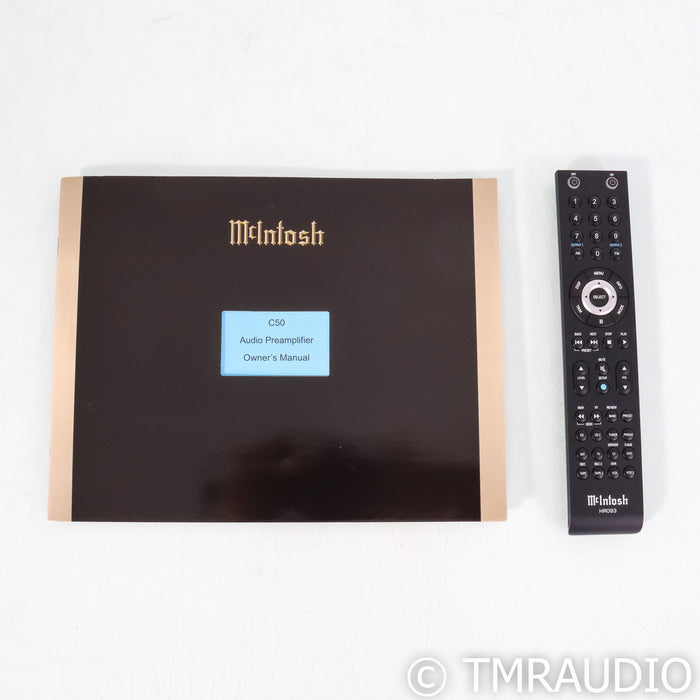 McIntosh C50 Stereo Preamplifier; MM & MC Phono