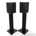 Krell LAT-2000 Bookshelf Speakers; Black Pair with Stands