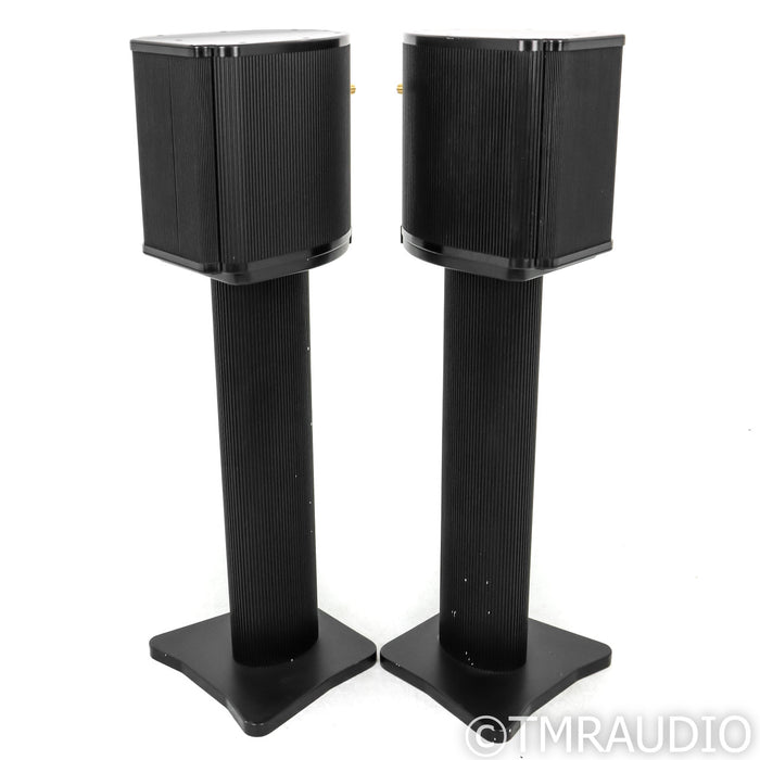 Krell LAT-2000 Bookshelf Speakers; Black Pair with Stands