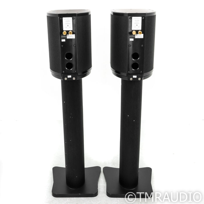 Krell LAT-2000 Bookshelf Speakers; Black Pair with Stands