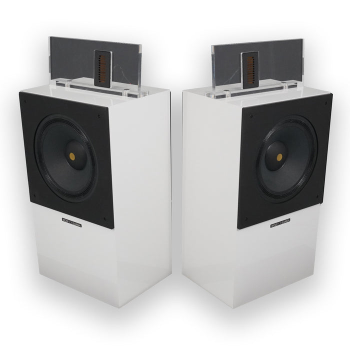 Wolf Von Langa 12639 SON Floorstanding Speakers; Gloss White Pair