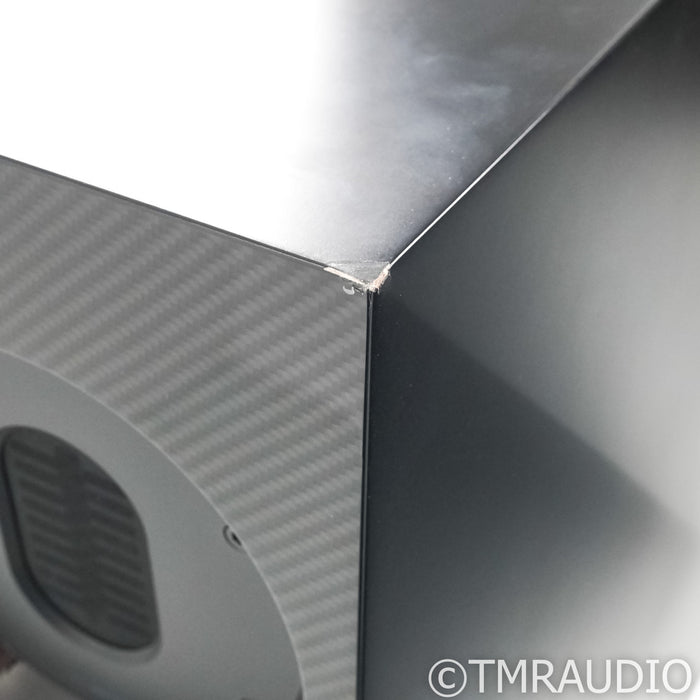 Kaiser Acoustics Kawero Chiara Speakers; Carbon Fiber Pair w/ Stands