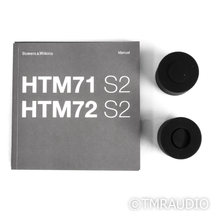 Bowers & Wilkins HTM71 S2 Center Channel Speaker; Black
