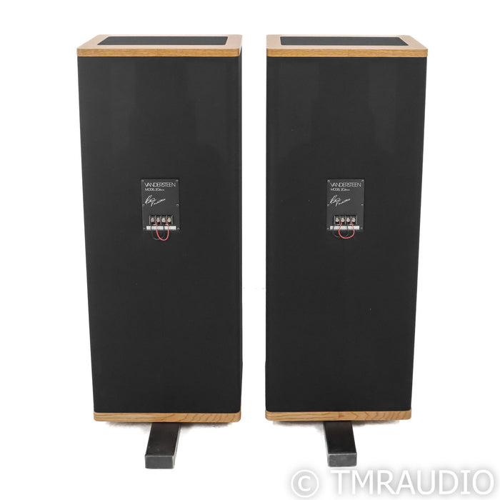 Vandersteen 2CE Signature III Floorstanding Speakers; Dark Oak Pair