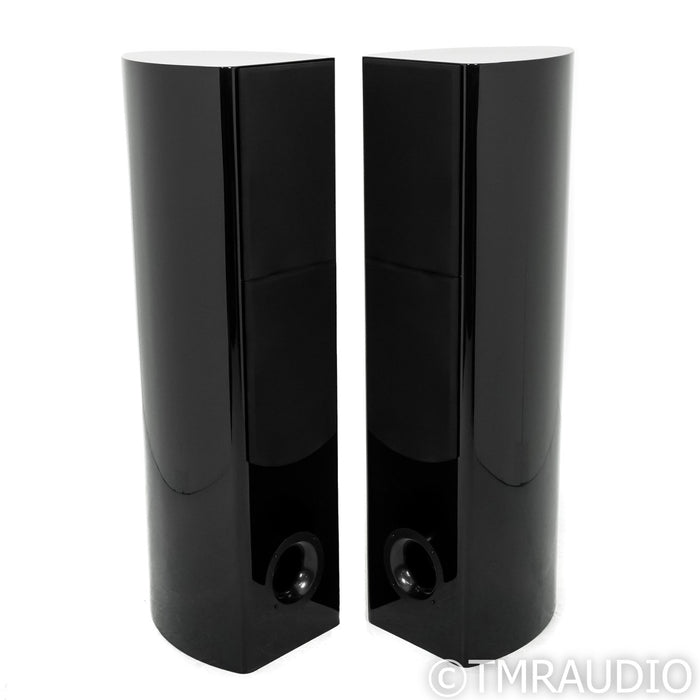 Philharmonic Audio BMR Tower Floorstanding Speakers; Gloss Black Pair