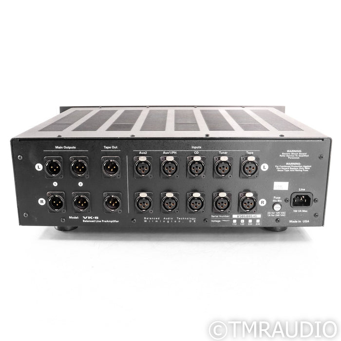 Balanced Audio Technology BAT VK-5i Stereo Tube Preamplifier